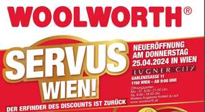[Wien] Woolworth Neueröffnung in der Lugner City z.b. Beem Espresso Select Siebträgermaschine für 55€