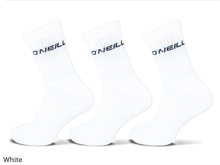 12 Paar O'Neill Sportsocken, schwarz od. weiß, verschiedene Größen