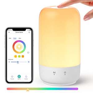 Smart RGB LED Touch-Nachttischlampe, HomeKit kompatibel