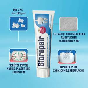 Biorepair Total Protection Zahncreme 75ml  neuer Bestpreis bei Amazon at  Preisjger