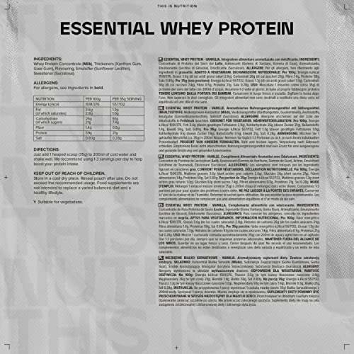 2,5kg Bulk Whey Protein Vanille/Schokolade