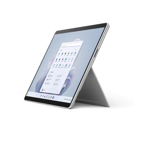 Microsoft Surface Pro 9, i5, 8GB RAM, 256GB SSD, Win 11 Home, 13 Zoll 2-in-1 Tablet/Laptop, platin oder grün [Bestpreis]