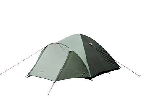 High Peak Kuppelzelt Nevada 3, Campingzelt mit Vorbau, Iglu-Zelt für 3 Personen,