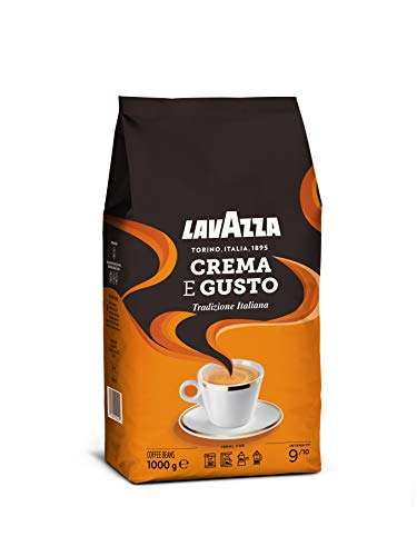 1kg Lavazza Crema e Gusto Tradizione Italiana, geröstete Kaffeebohnen