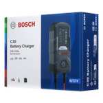 Bosch C30 Kfz-Batterieladegerät, 3,8 Ampere, mit Erhaltungsfunktion - für 6 V / 12 V Blei-Säure, WET, EFB, GEL, AGM und VRLA-Batterien
