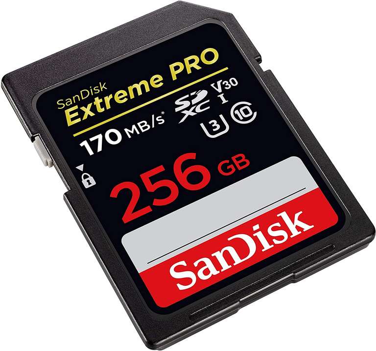SanDisk "Extreme Pro" SDXC Speicherkarte (256GB, R170/W90)