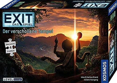 EXIT - Das Spiel + Puzzle "Der verschollene Tempel"