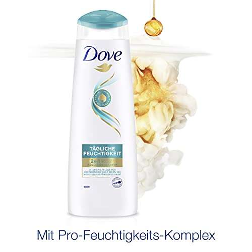 Dove Haarpflege 2 in 1 Shampoo & Spülung 6er Pack Tägliche Feuchtigkeit (6 x 250 ml)
