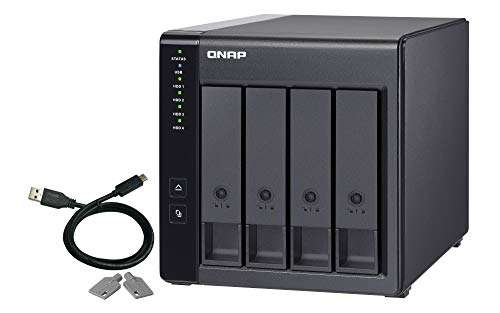 QNAP TR-004 USB 3.0-RAID-Erweiterungsgehäuse mit 4 Einschüben
