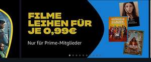 Amazon prime Video Filme für 0,99€ leihen!ACHTUNG: Nur für Prime Mitglieder!