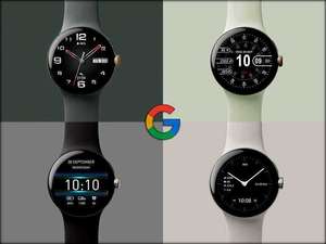 GRATIS 3 Zifferblätter für Smartwatch mit WearOS (z. B. Samsung Galaxy Watch)
