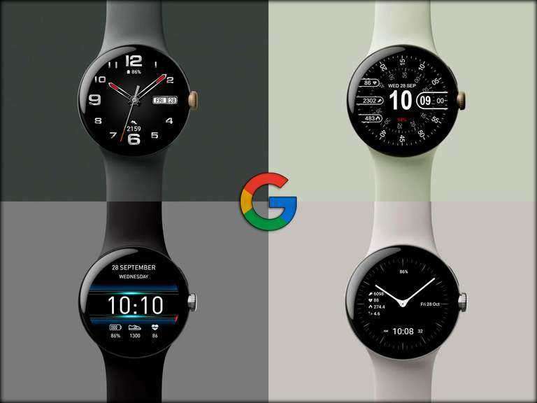 GRATIS 3 Zifferblätter für Smartwatch mit WearOS (z. B. Samsung Galaxy Watch)