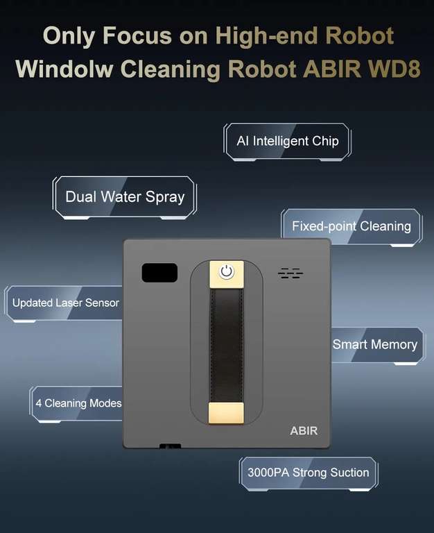 Roboter-Fensterreiniger ABIR WD8