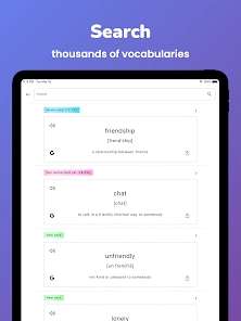 (Gratis App für Android + iOS) Memorize: Learn English Words