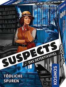 Kosmos 682897 Suspects - Tödliche Spuren, Das Detektivspiel, ab 12 Jahren, für 1-5 Personen, Partyspiel