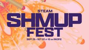 Steam SHMUP Festival: täglich einen kostenlosen Sticker holen (7 verschiedene Sticker)