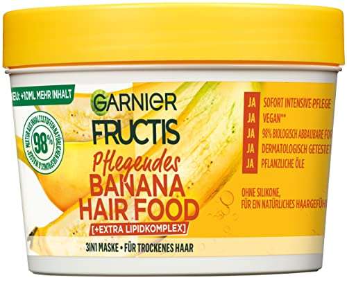 Garnier 3in1 Haarmaske "Ananas" oder "Banane" 400ml