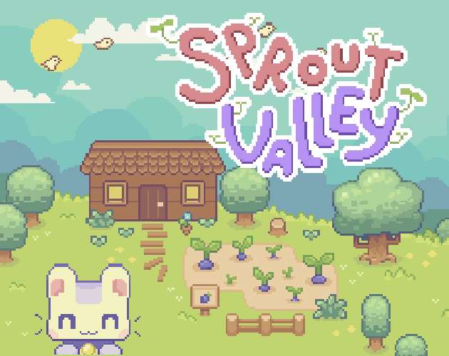 [itch.io] Sprout Valley | Farming Simulator [Etwas für Katzen Liebhaber ;-) IDEAL ] - Kostenlos