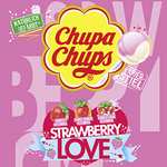 Chupa Chups Lollis Strawberry Lover, Thekendisplay mit 150 fruchtigen & cremigen Erdbeer-Lollis