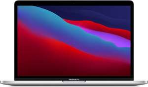Apple MacBook Pro 13.3" silber, M1 - 8 Core CPU / 8 Core GPU, 8GB RAM, 512GB SSD, DE