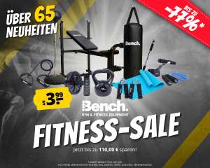 Bench Fitness Sale bei Sportspar
