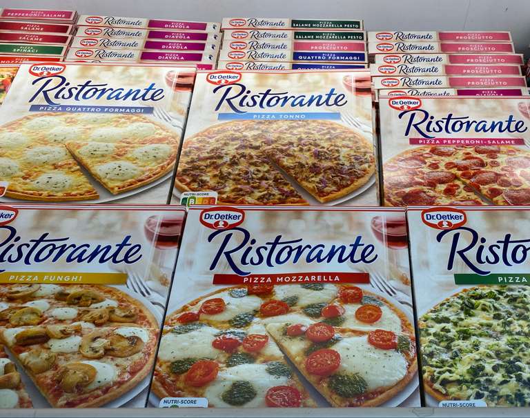 Dr. Oetker Ristorante Pizzen (diverse Sorten) - mit - 25 % Pickerl - Die mediterrane Preisjagd 2.0