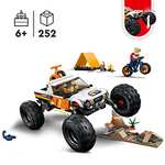 LEGO 60387 City Offroad Abenteuer, Camping Monster Truck Spielzeug