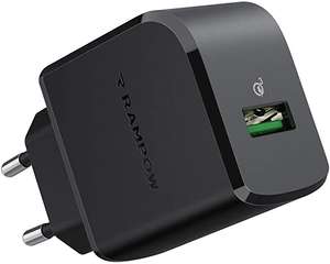 RAMPOW USB Ladegerät, Quick Charge 3.0 19.5W