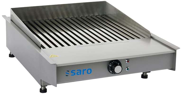 Saro 444-1000 Wow Gastro-Grill Mini aus Edelstahl