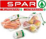 Gratis (3 Stk.) wiederverwendbare Sackerl beim Kauf von Obst & Gemüse am Freitag 10.3 Spar/Euro/Interspar
