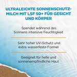 Garnier Ambre Solaire Sensitive expert+ Sonnenschutz-Milch LSF 50+ 175ml