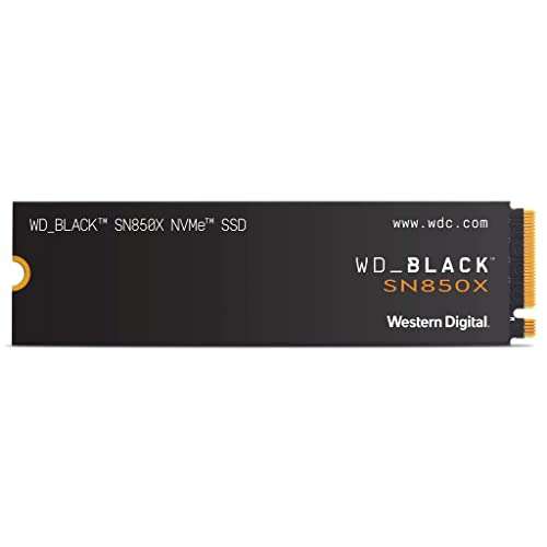 Western Digital WD_BLACK SN850X NVMe SSD 2TB, M.2, (PS5 kompatibel)