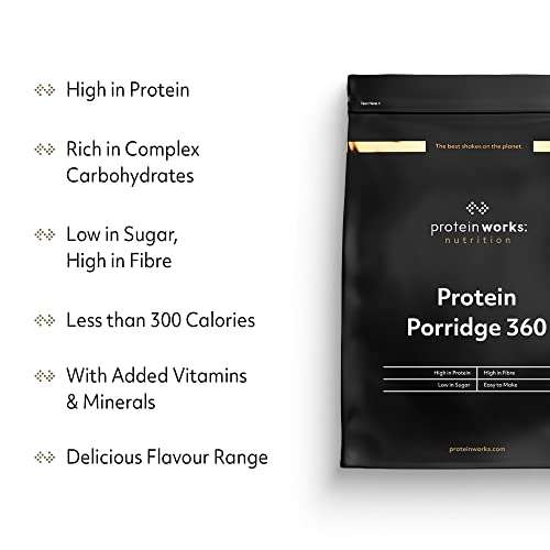 Protein Works - Protein Porridge 360 "Banane-Schoko", 2kg