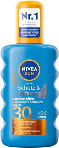 NIVEA SUN Schutz & Bräune Sonnenspray LSF 30 (200 ml)