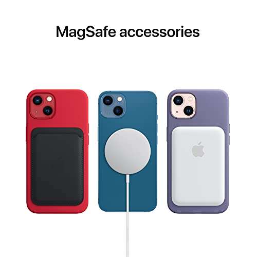 Apple Leder Wallet mit Mag Safe in "Wisteria" - also lila für iPhone