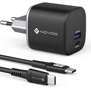 NOVOO 67W USB C Ladegerät GaN Ⅲ USB C Netzteil mit Kabel