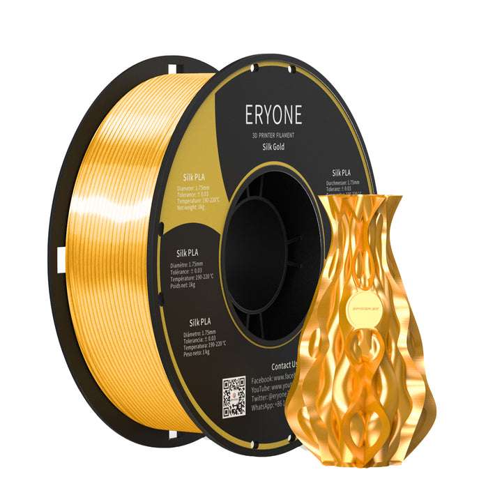 Eryone 3D-Drucker Filament: 50% Rabatt ab 6 Rollen oder 20% auf einzelne Rollen oder Flaschen Resin