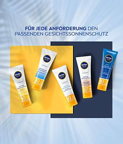 NIVEA SUN UV Gesicht getönter Sonnenschutz BB mit LSF 50+ (50 ml)