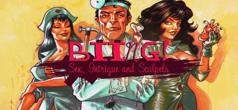 "Biing!: Sex, Intrigen und Skalpelle (inkl. Biing 2)" (Windows PC) gratis auf GoG bis 20.2.23 holen und behalten - DRM Frei -