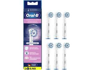 ORAL-B Sensitive Clean 6er Weiß Aufsteckbürsten