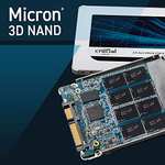 Crucial MX500 CT1000MX500SSD1 1TB (3D NAND, SATA, 2.5 Inch, Internal SSD)