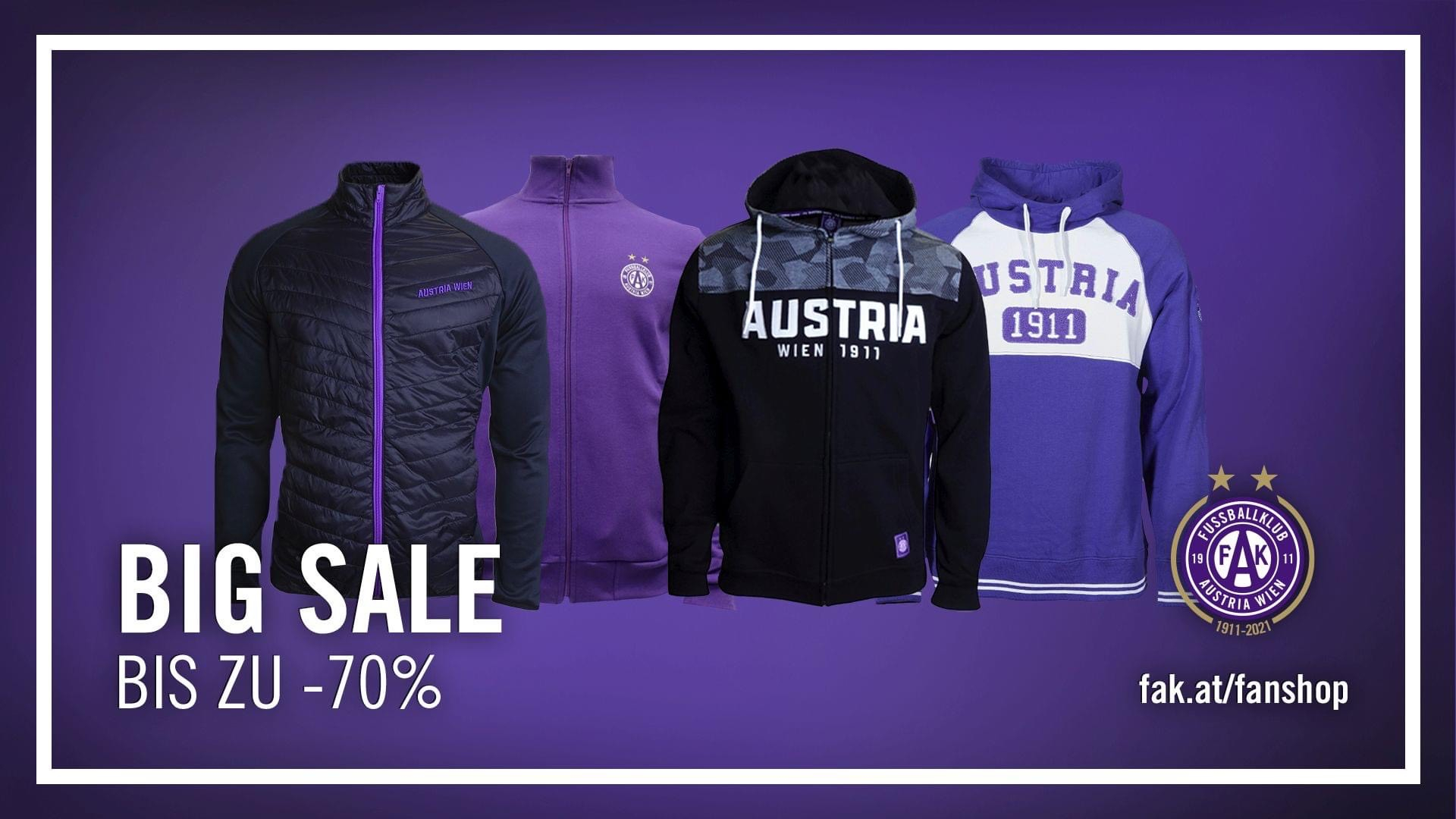 Big Sale Im Fk Austria Wien Fanshop Preisjager